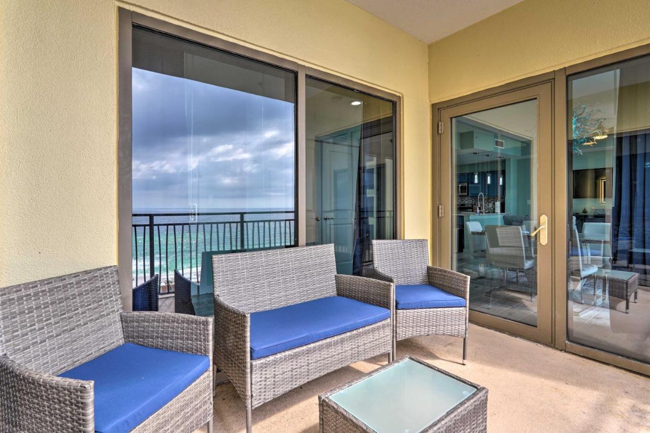 Chic Panama City Beach Condo With Pool And Gulf Views Exterior foto