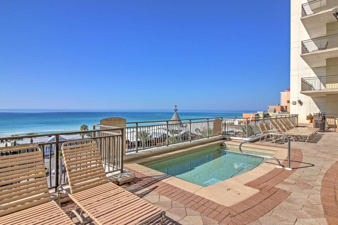 Chic Panama City Beach Condo With Pool And Gulf Views Exterior foto
